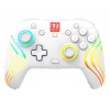 Belaidis RGB žaidimų valdiklis Turtle Beach Afterglow Wave White, skirtas Nintendo Switch 2, Bluetooth/USB-C, įmontuota baterija 20h, 3 m laidas