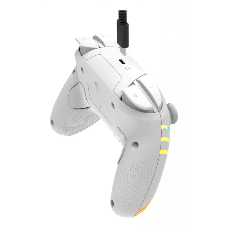 Belaidis RGB žaidimų valdiklis Turtle Beach Afterglow Wave White, skirtas Nintendo Switch 2, Bluetooth/USB-C, įmontuota baterija 20h, 3 m laidas