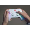 Belaidis RGB žaidimų valdiklis Turtle Beach Afterglow Wave White, skirtas Nintendo Switch 2, Bluetooth/USB-C, įmontuota baterija 20h, 3 m laidas