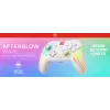 Belaidis RGB žaidimų valdiklis Turtle Beach Afterglow Wave White, skirtas Nintendo Switch 2, Bluetooth/USB-C, įmontuota baterija 20h, 3 m laidas