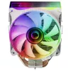 Mars Gaming MCPU-VR White CPU aušintuvas su dvigubu Infinity Mirror ARGB, 4 HCT šilumos vamzdeliai, 180W TDP, itin tylus PWM 12cm ventiliatorius