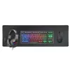 Mars Gaming 4-in-1 žaidimų rinkinys MCP-RGB3, laidinis, USB, membraninė, RGB LED, juoda, su pele