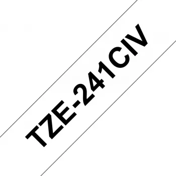 Brother TZE-241CIV juostelė etiketėms TZ