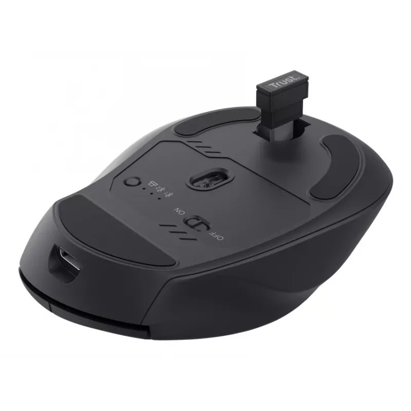 TRUST Niven dešinės rankos belaidė biuro pelė, RF + Bluetooth, 3200 DPI