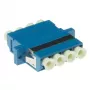 ACT Fiber Optic LC-LC keturgubas adapteris vienmodis OS2