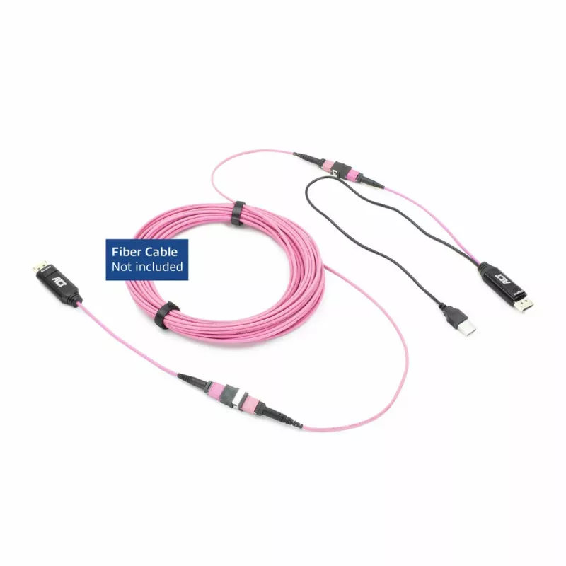 ACT DisplayPort į MTP/MPO adapterių rinkinys, 8K@60Hz ilgintuvas
