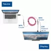 ACT DisplayPort į MTP/MPO adapterių rinkinys, 8K@60Hz ilgintuvas