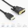 ACT AK3736 vaizdo kabelio adapteris 3 m HDMI A tipo (standartinis) DVI-D juodas