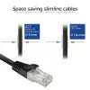 ACT Cat8 U/FTP (STP) tinklo kabelis FB8101 — 1 m, RJ-45 į RJ-45, juodas