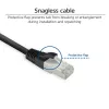ACT Cat8 U/FTP (STP) tinklo kabelis FB8101 — 1 m, RJ-45 į RJ-45, juodas