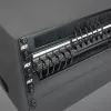 ACT Black 1 m CAT6A U/UTP LSZH plonas pataisos kabelis su RJ45 90° kampu į viršų abiejuose galuose