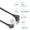 ACT Cat6a U/FTP (STP) tinklo kabelis DA7902 — 2 m, RJ‑45 į RJ‑45, juodas