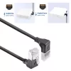ACT Cat6a U/FTP (STP) tinklo kabelis DA7902 — 2 m, RJ‑45 į RJ‑45, juodas