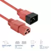 ACT maitinimo laidas C20–C21 IEC60320 raudonas 1,5 m, 250 V 16 A