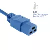 Powercord ACT C20–C21 mėlynas 2 m, 16 A, 250 V