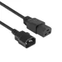 Maitinimo laidas ACT C14–C21 IEC60320 juodas 1,5 m, 250 V 10 A