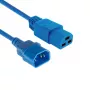 Maitinimo laidas ACT C14 į C21 IEC60320 mėlynas 2 m, 250 V 10 A