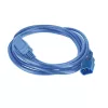 Maitinimo laidas ACT C14 į C21 IEC60320 mėlynas 2 m, 250 V 10 A