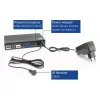 KVM jungiklis ACT 2 prievadų USB-C/HDMI 4K@60Hz AC7922 su USB klaviatūra/pelyte, HDMI vaizdu, 100W PD