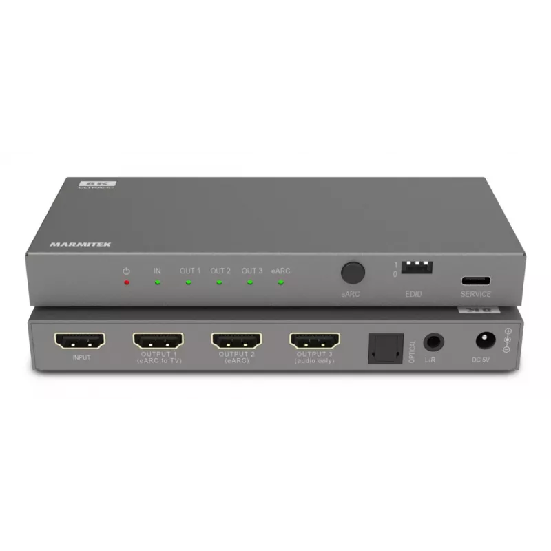 Marmitek 25008496 – HDMI garso išgaviklis su 8K palaikymu