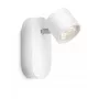 Philips myLiving Star LED lubinis/sieninis prožektorius 6.5W, 2700K, baltas