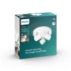 Philips Dimmable LED Star lubinis/sieninis prožektorius 3x 16,5 W, 2700 K, 1500 lm, IP20, baltas