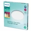 Lubinis šviestuvas Philips Functional Super Slim 18 W LED, apvalus, baltas, nekeičiama lemputė, 220–240 V