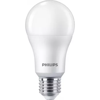 Philips LED lemputė 100W A65 E27 x3, 13 W, 100 W, E27, 1521 lm, 15000 h, Šilta balta