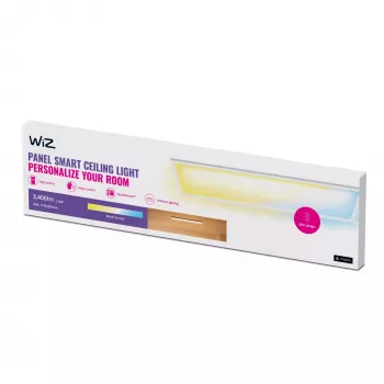 LED lubinis šviestuvas Signify WiZ Panel Ceiling 36 W stačiakampis — 36 W, Wi‑Fi/Bluetooth, 220–240 V, baltas