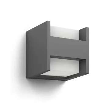 Signify Philips Arbour sieninis lauko šviestuvas 3,8W LED antracitas