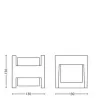 Signify Philips Arbour sieninis lauko šviestuvas 3,8W LED antracitas