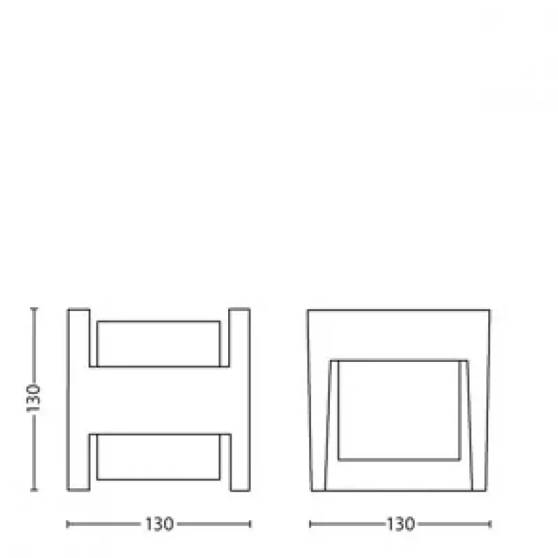 Signify Philips Arbour sieninis lauko šviestuvas 3,8W LED antracitas