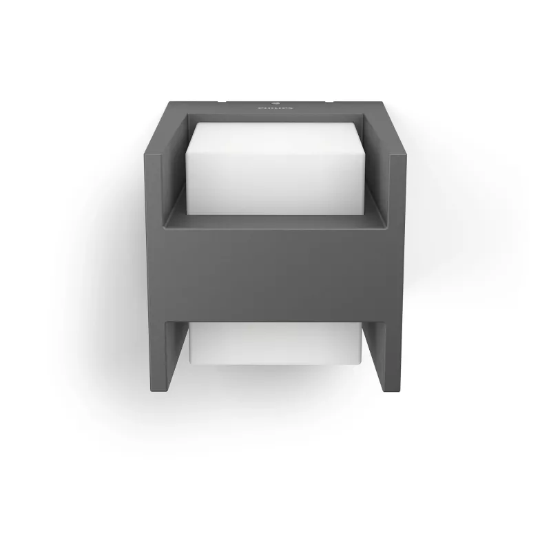 Signify Philips Arbour sieninis lauko šviestuvas 3,8W LED antracitas