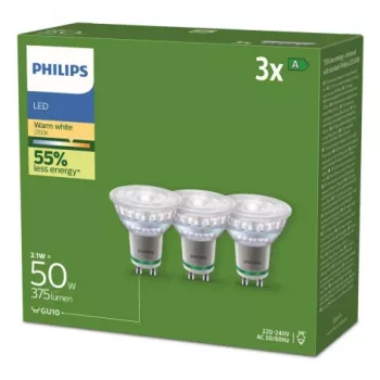 Philips 929003634693 LED lemputė Šilta balta 2700 K 2,1 W GU10
