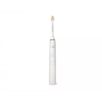 Philips Sonicare DiamondClean HX9914/69 elektrinis dantų šepetėlis suaugusiems, soninis, juodas, auksinis, rožinis
