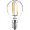 Philips Filament Candle Clear 40W P45 E14 x6, 4,3 W, 40 W, E14, 470 lm, 15000 h