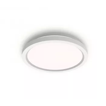 LED lubinis šviestuvas Philips 24W su nuotolinio valdymo pulteliu, apvalus baltas, 2700K, 220-240V