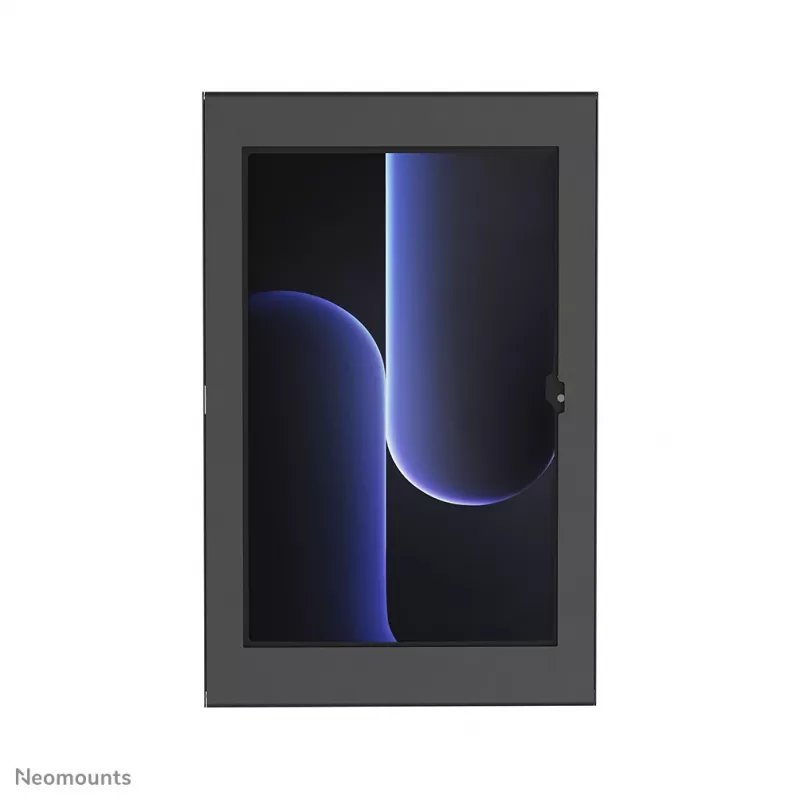 Neomounts WL15-603BL1 — užrakinamas universalus dėklas planšetei iki 14,6 colio (37,1 cm), juodas