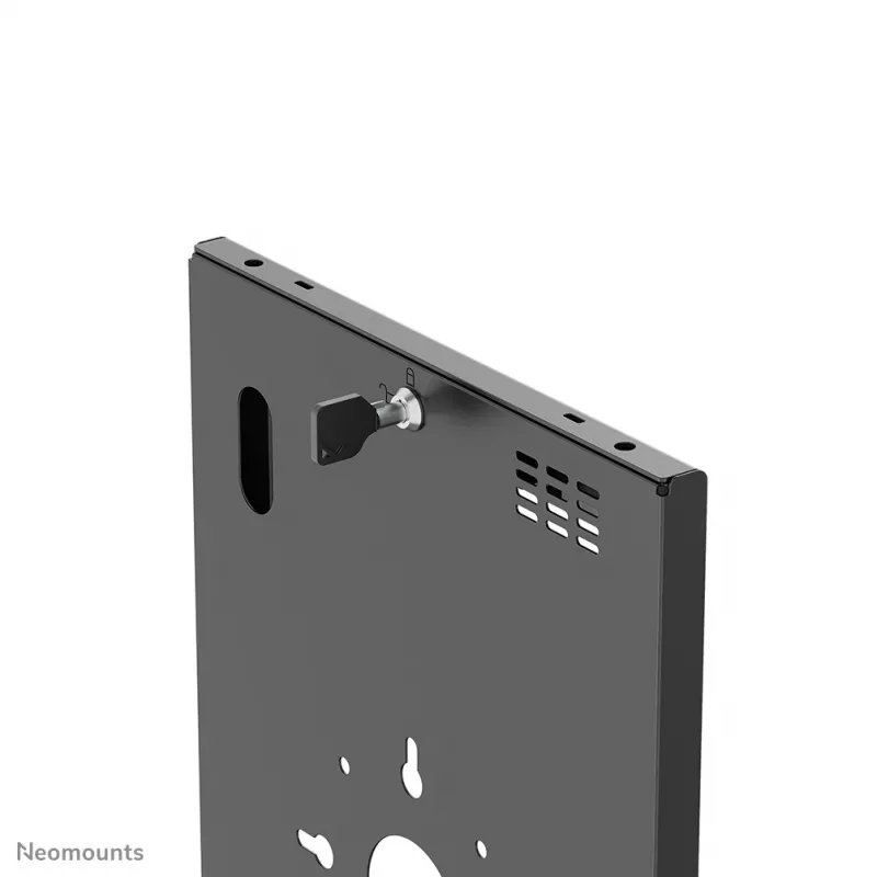 Neomounts WL15-603BL1 — užrakinamas universalus dėklas planšetei iki 14,6 colio (37,1 cm), juodas