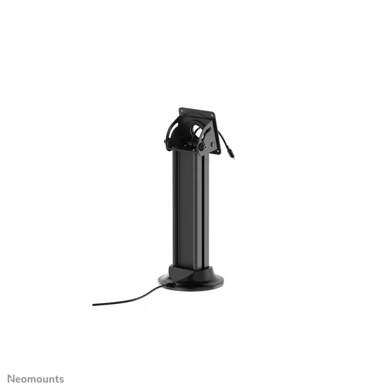 Stalinis planšetinio kompiuterio stovas Neomounts DS15-632BL1 — universalus, užrakinamas, laikantis iki 3 kg