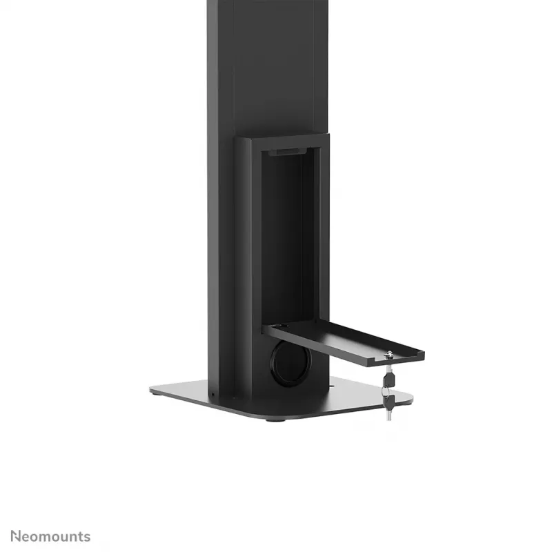 Neomounts FL15-628BL1 universalus stovas planšetei ant grindų, užrakinamas, max 3 kg, juodas