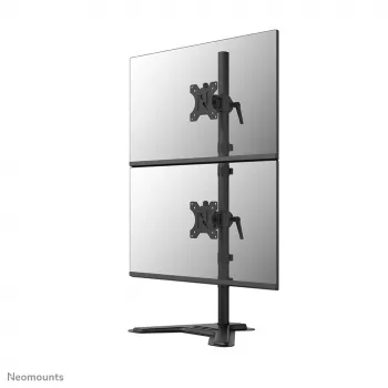 Neomounts dviejų monitorių stovas DS45-600BL2V 2 ekranams 10–32 colių, VESA 75x75–100x100, maks. apkrova 9 kg, laisvai pastatomas, juodas