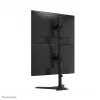Neomounts dviejų monitorių stovas DS45-600BL2V 2 ekranams 10–32 colių, VESA 75x75–100x100, maks. apkrova 9 kg, laisvai pastatomas, juodas