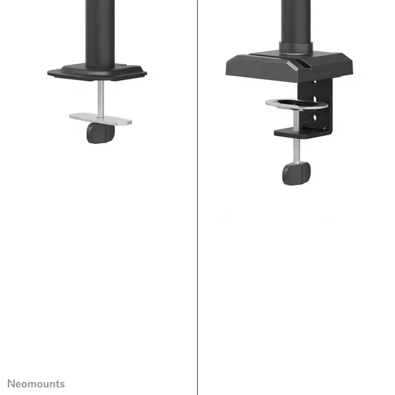 Neomounts DS60-600BL2V Dviguba monitoriaus rankena 10-32 colių, Spaustuvas/Anga, 9 kg, 25,4 cm (10 col.), 81,3 cm (32 col.), 100 x 100 mm, Juoda