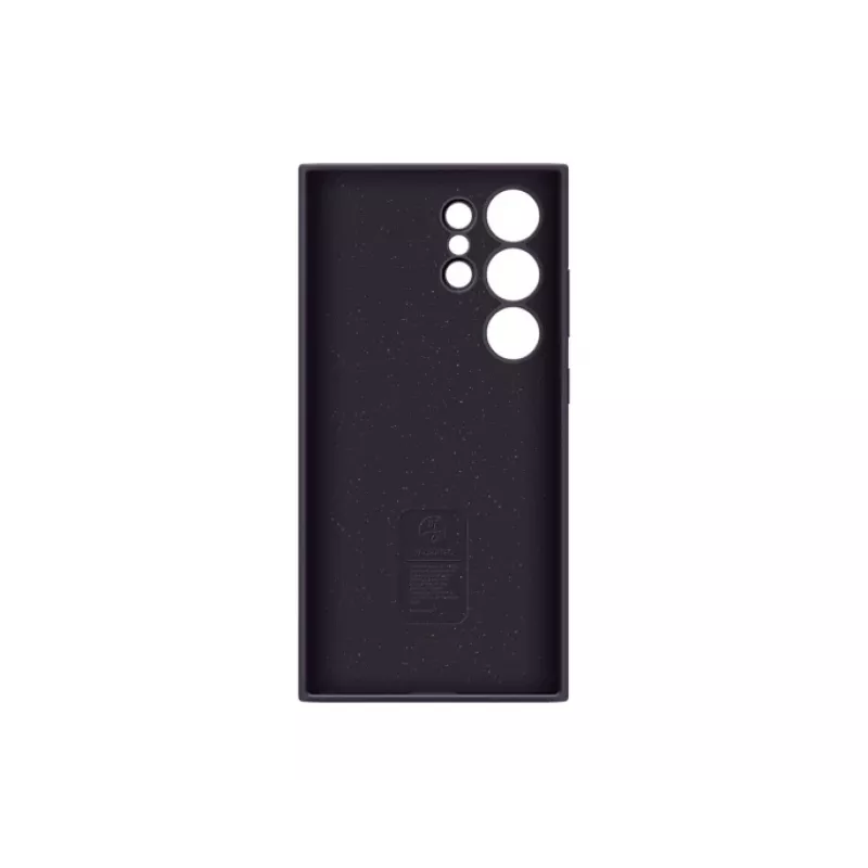 Dėklas Samsung Galaxy S24 Ultra Silikoninis Tamsiai Violetinis