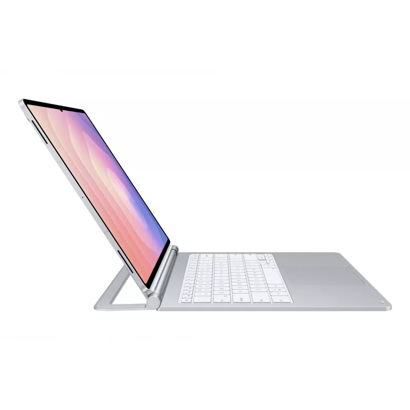 Samsung EF-DX935 QWERTY anglų klaviatūra sidabrinė su Pogo Pin