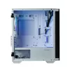 Korpusas Zalman M4 WHITE Mini Tower juodas, baltas