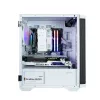 Korpusas Zalman M4 WHITE Mini Tower juodas, baltas