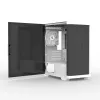 Korpusas Zalman M4 WHITE Mini Tower juodas, baltas
