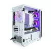 Korpusas Zalman M4 WHITE Mini Tower juodas, baltas